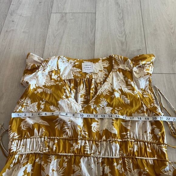 JOHN LEWIS Floral Midi Dress size 16 - Picture 4 of 10